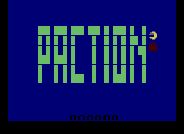 PAction 5a Title Screen
